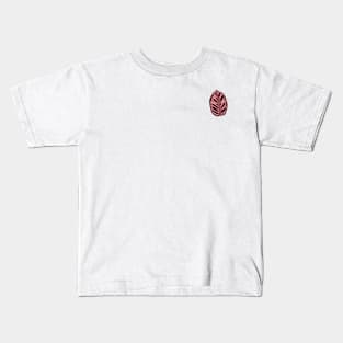 Calathea Makoyama Leaf Kids T-Shirt